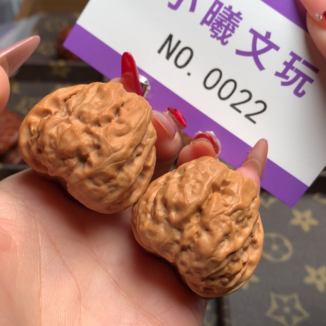 文玩核桃把件37.5延庆蛙