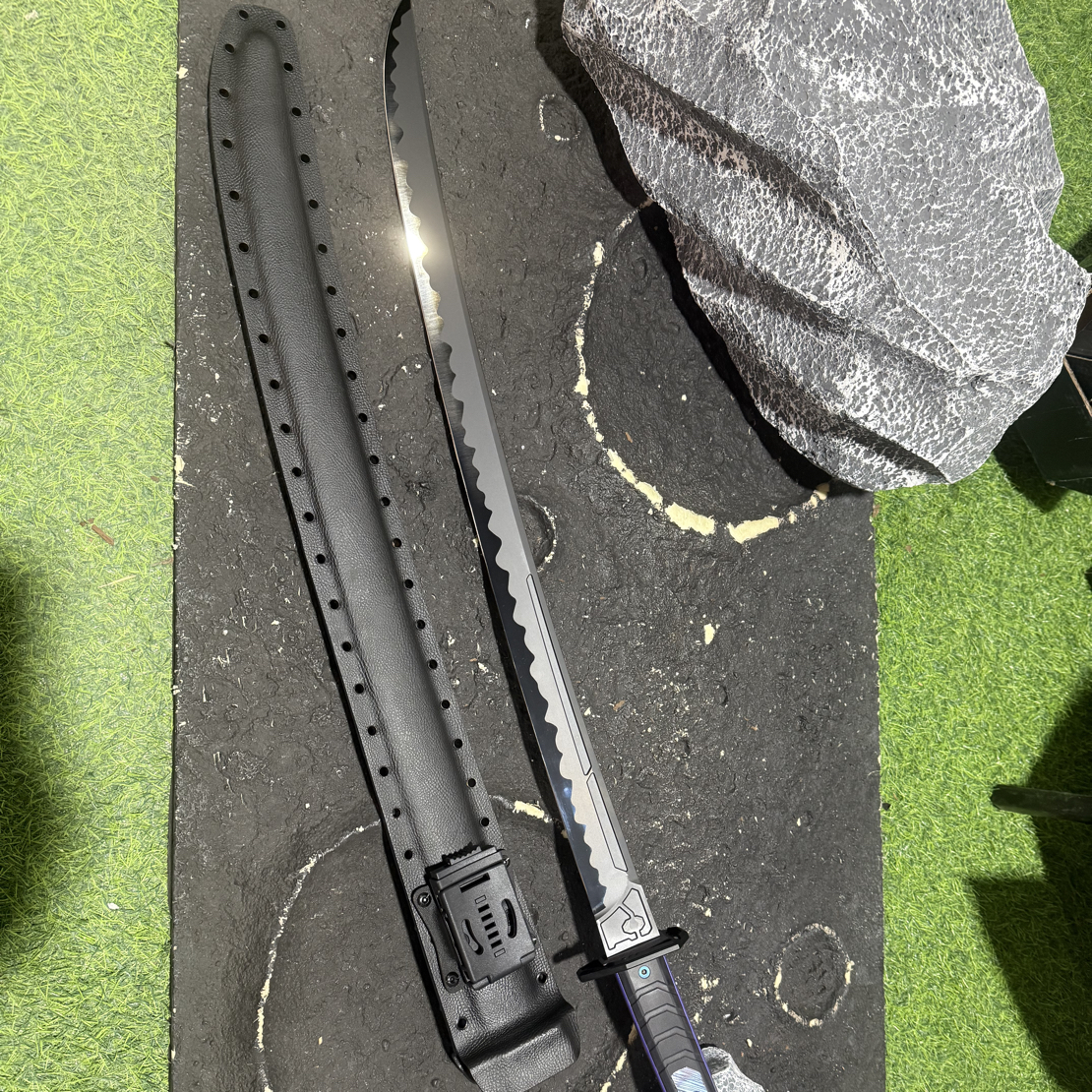 惩戒工坊-大降临AISI9260钢清刀工艺品收藏品（未开刃）