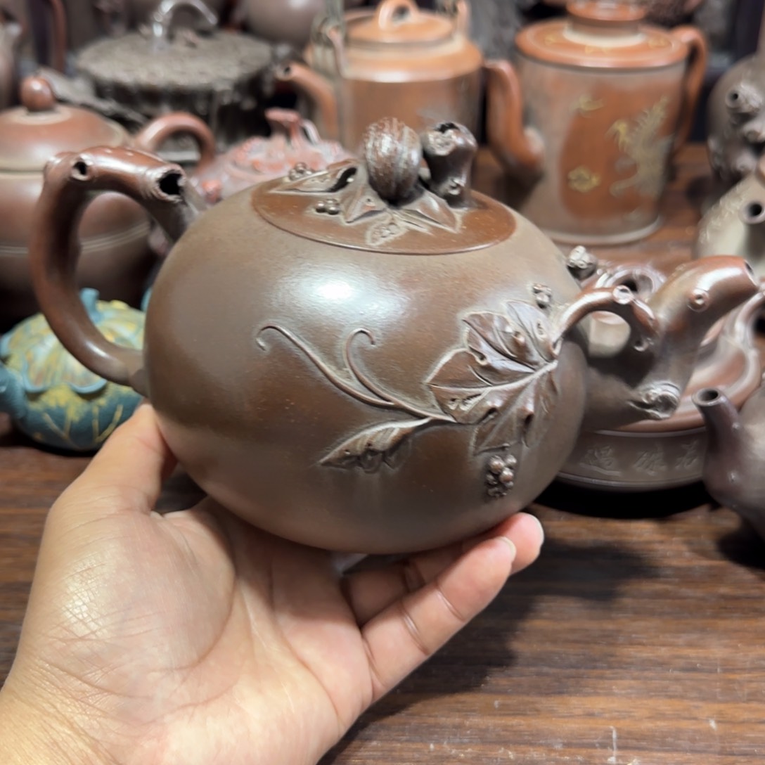 紫砂茶壶春**号紫砂壶