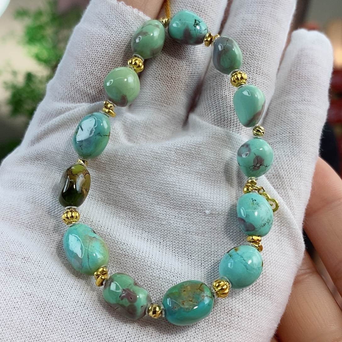 绿松石珠宝奇石未镶嵌