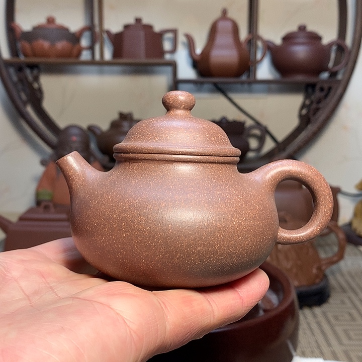 紫砂茶壶悟*原矿紫砂壶
