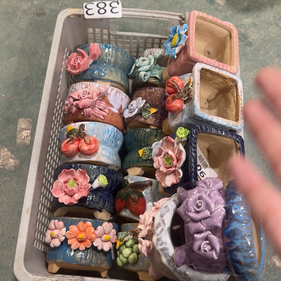 满20米秒退拉黑花盆608