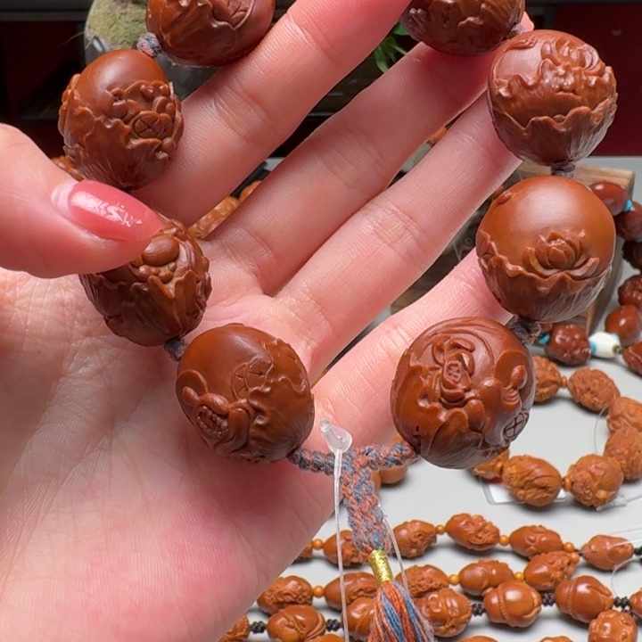 手串/手链橄榄核莲花无相佛