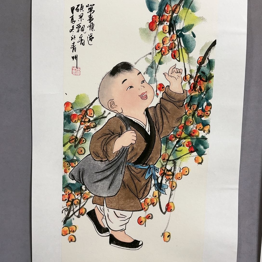 国画国画纯手绘作品请放心去藏