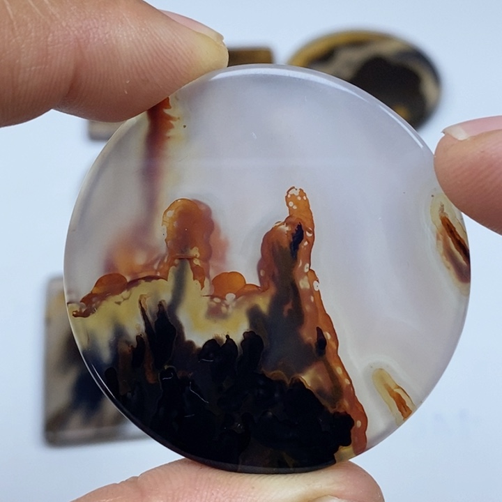 玛瑙/玉髓未镶嵌珠宝半成品