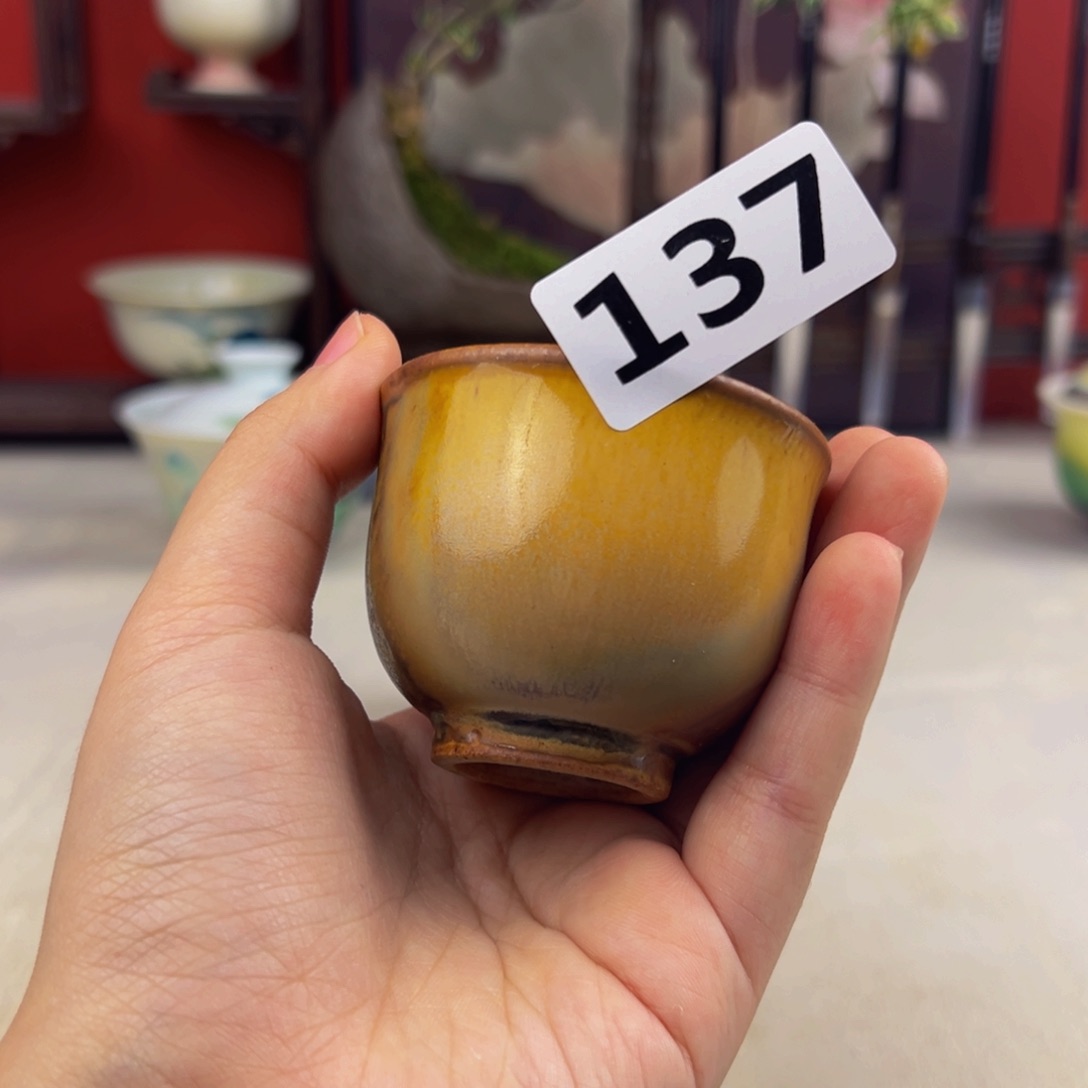 杯子纯手工柴烧主人杯