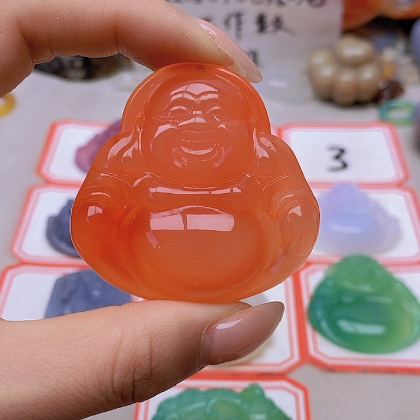 【闪购商品】未镶嵌玛瑙/玉髓珠宝半成品忧**名