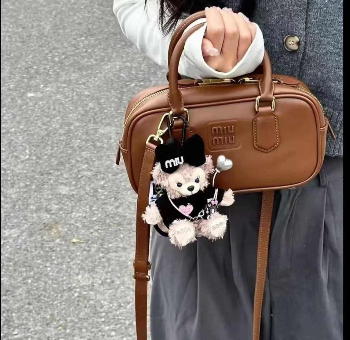 可爱手工DIY包挂件原创ins毛绒卡通挂创意纯手工（全身布布）盲盒