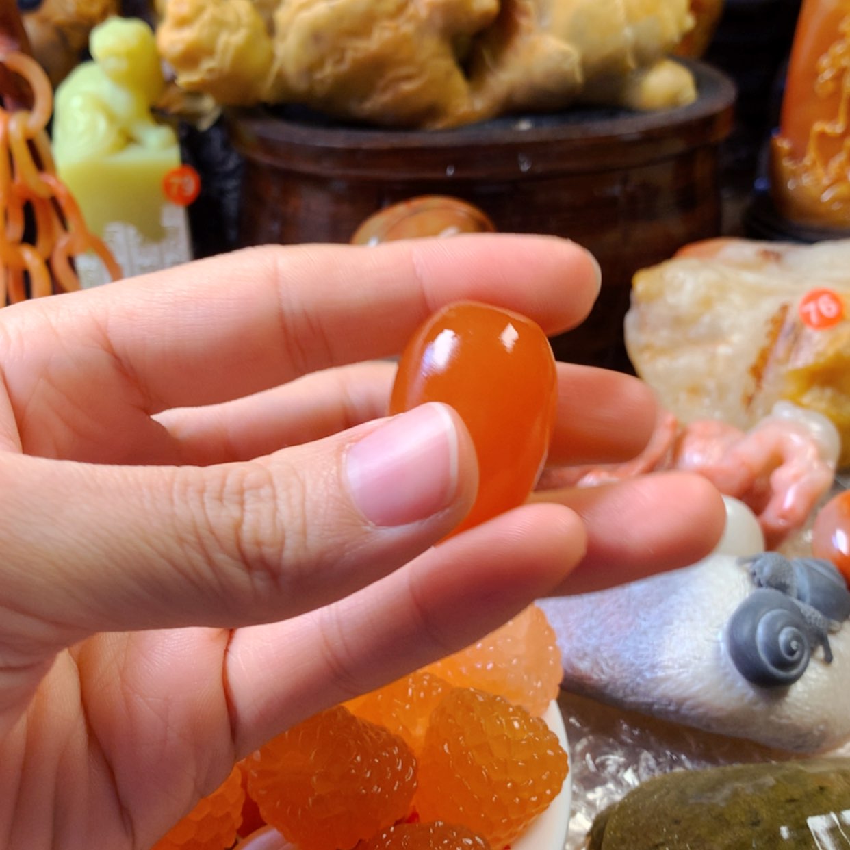 【闪购商品】寿山石任**j寿山石纯手工雕刻