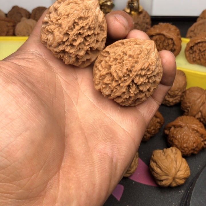 文玩核桃把件全品满天星41尺寸9号