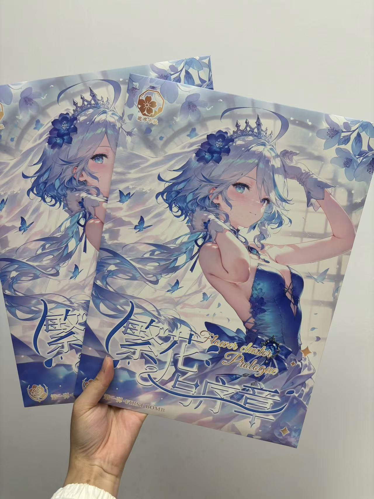 洁洁-花序卡社【繁花与序章】第一弹a4亚克力大卡-代拆