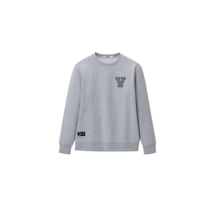 情侣秋季长袖男圆领透气磨毛抓绒卫衣休闲户外男款运动毛圈布