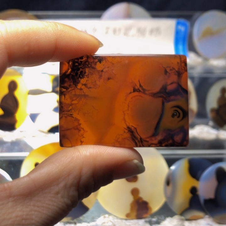 合金玛瑙/玉髓珠宝奇石65