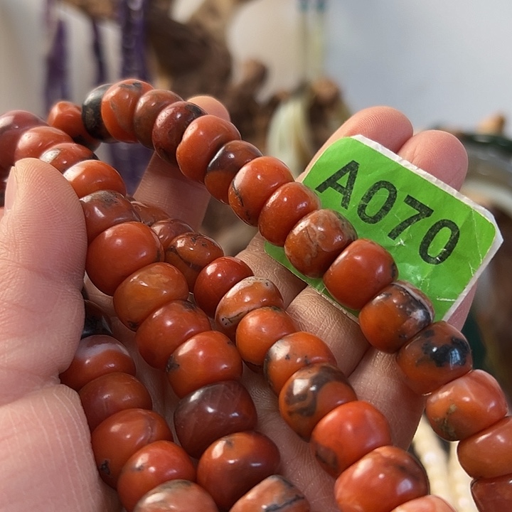 香***泡玛瑙/玉髓未镶嵌颈饰