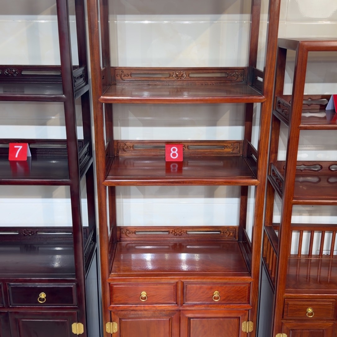 花梨木类成套家具越南花梨62乘33高178书柜