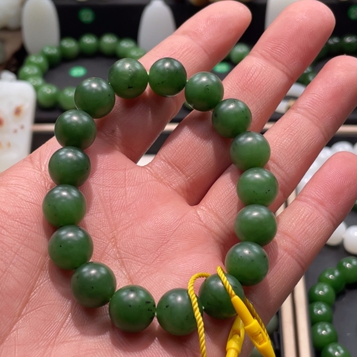 蛟***海和田玉未镶嵌手串