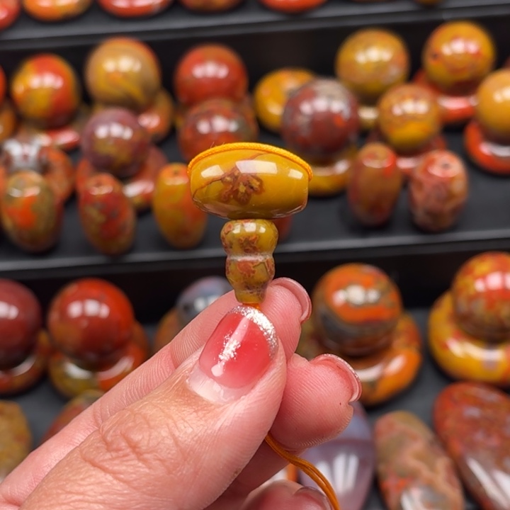 抖***娇玛瑙/玉髓未镶嵌吊坠(不含链)