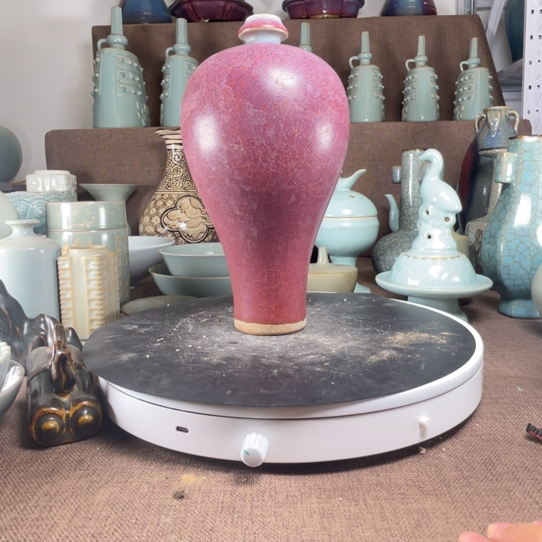 窑钧窑梅瓶一个全品