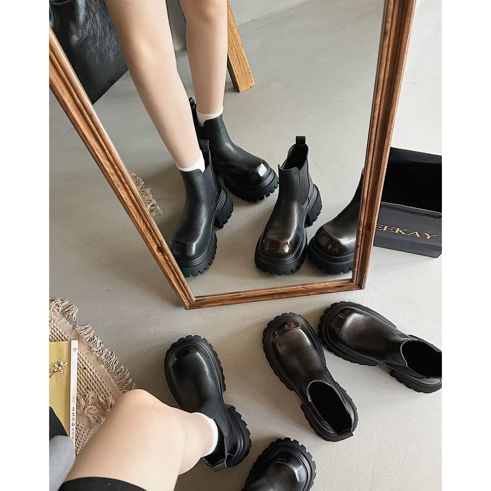 新款气质百搭潮流女士{大棉}休闲鞋/JW/25-103