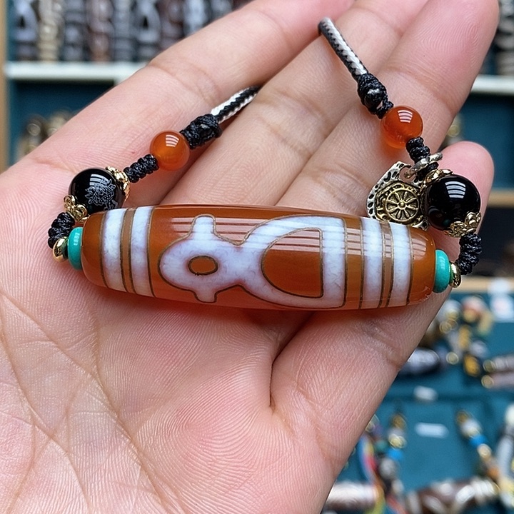 玛瑙/玉髓颈饰合金