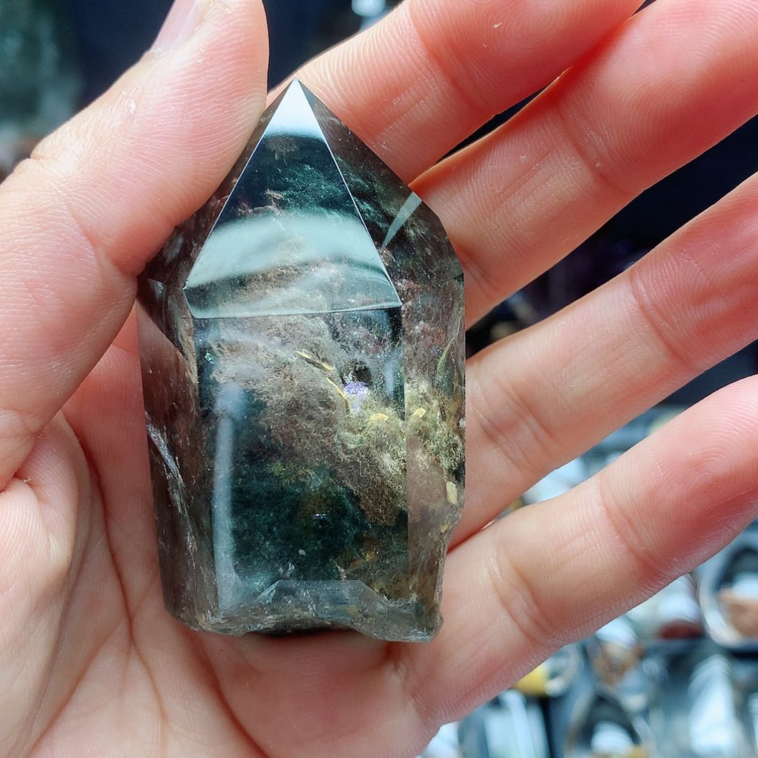 水晶珠宝半成品未镶嵌田*水