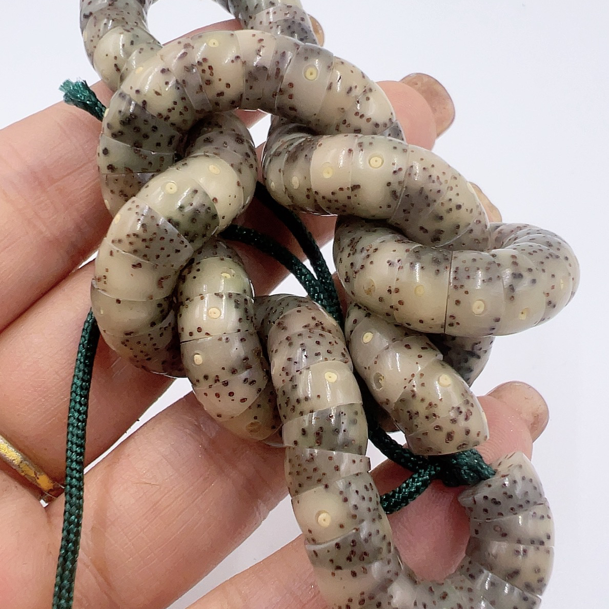 星月菩提精品冰糖料大肠8mm一物一图，打灯透油润糯