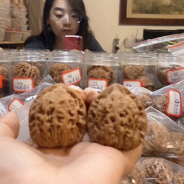 文玩核桃吊坠41靠山王