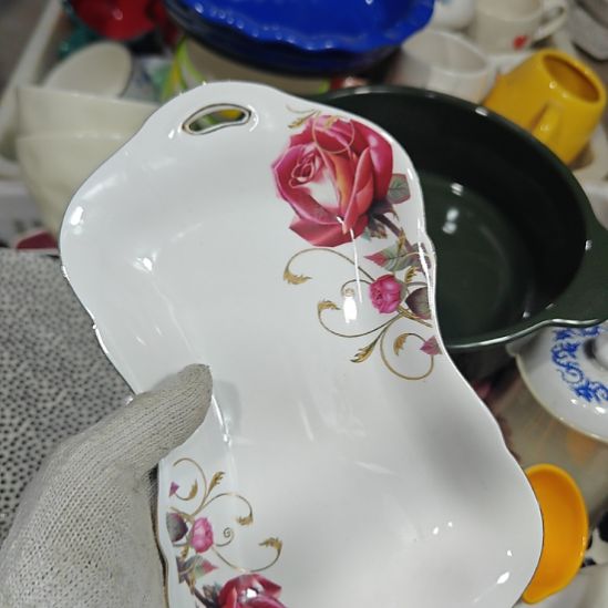 瓷片陶瓷餐具杯碗盘微瑕介意慎拍