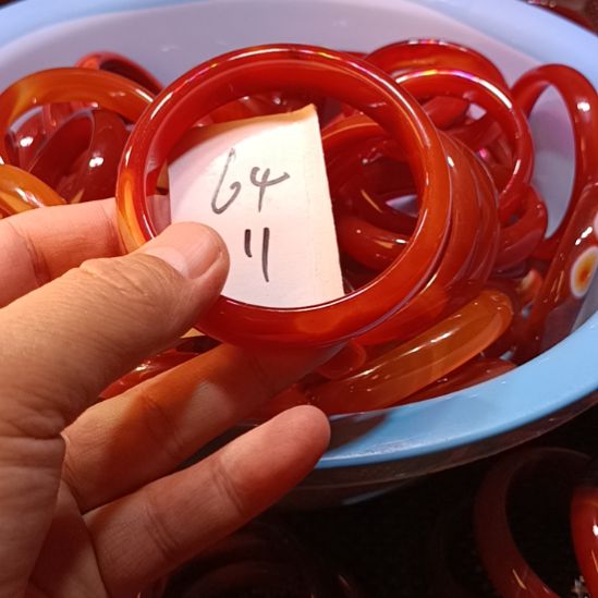 玛瑙/玉髓未镶嵌手镯