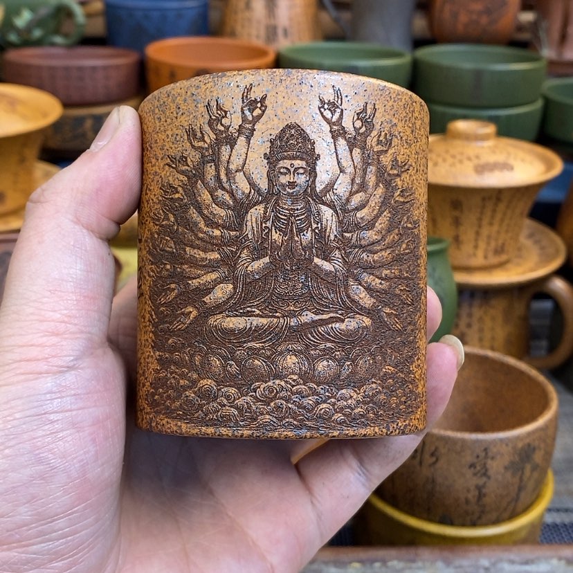 【闪购商品】紫砂杯子宜兴全手工紫砂杯