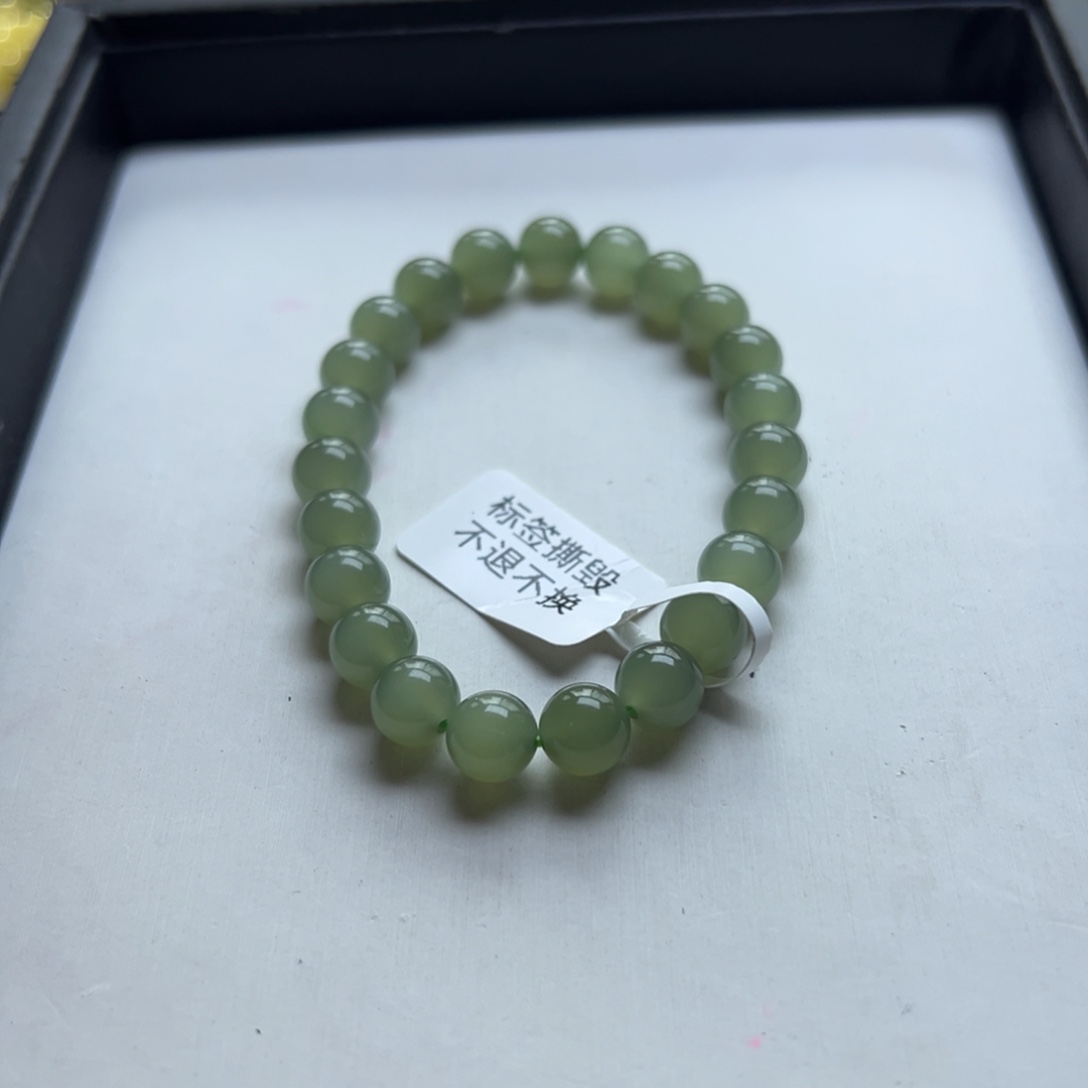 和田玉手链未镶嵌鏐*