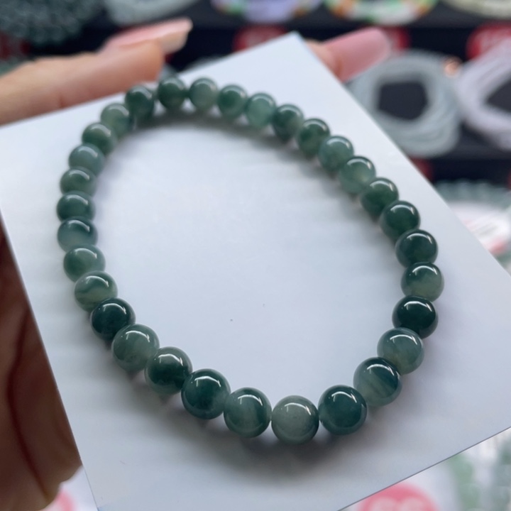 未镶嵌手链翡翠卡6.2