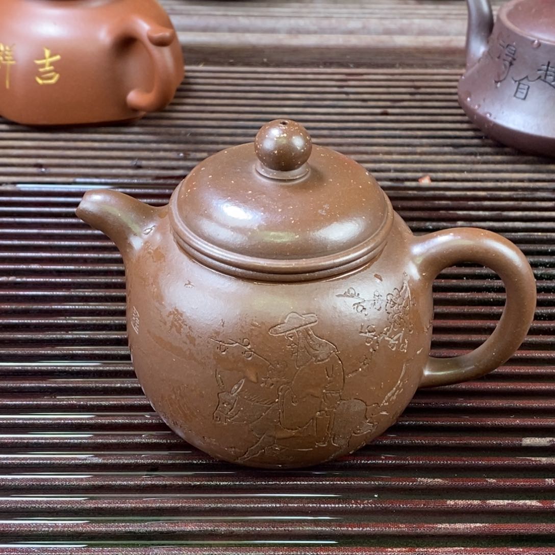 紫砂茶壶歪**道白定2 处理价