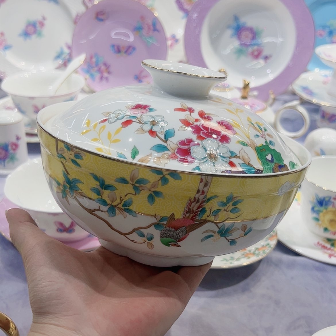 【闪购商品】骨瓷7寸汤碗