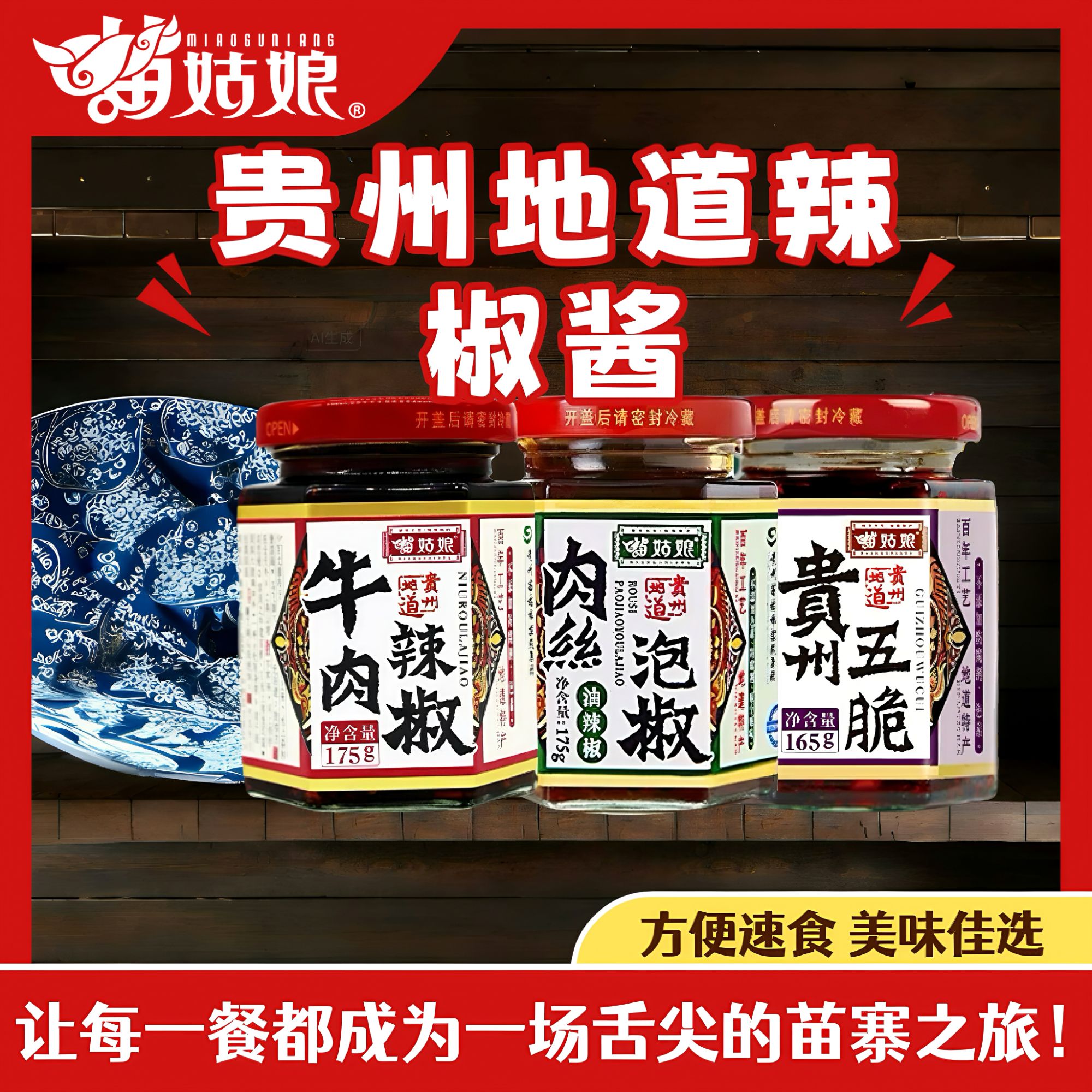 【家庭聚会套餐】贵州苗姑娘[苗寨古法百年传承]