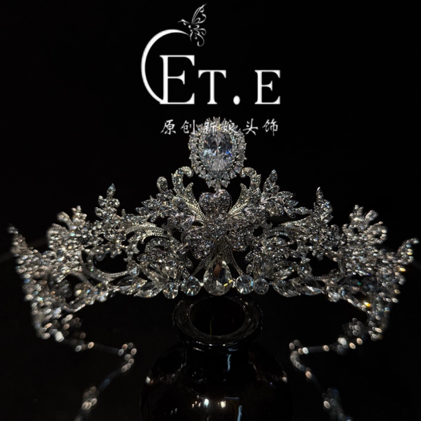 ETE ST1-18200新款百搭新娘婚纱皇冠韩式气质公主冠