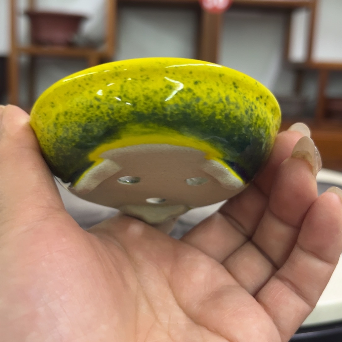 紫砂花盆瑕疵2.5-8。。。