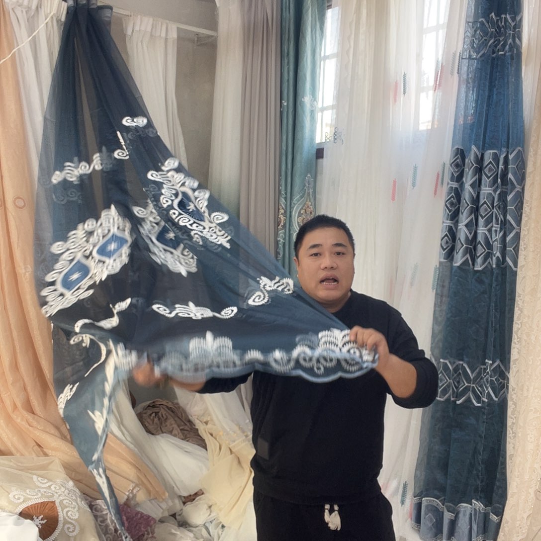 无***…纱定制产品六米兰刺绣