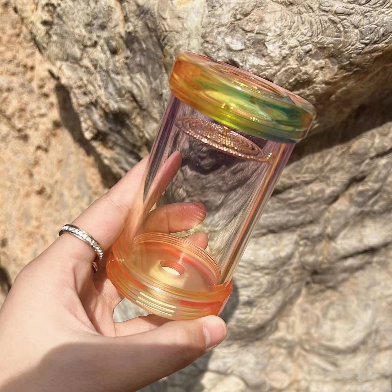 蝈蝈叫罐星空罐彩虹罐高端蝈蝈罐出音神器色彩搭配师搭配满天星簧