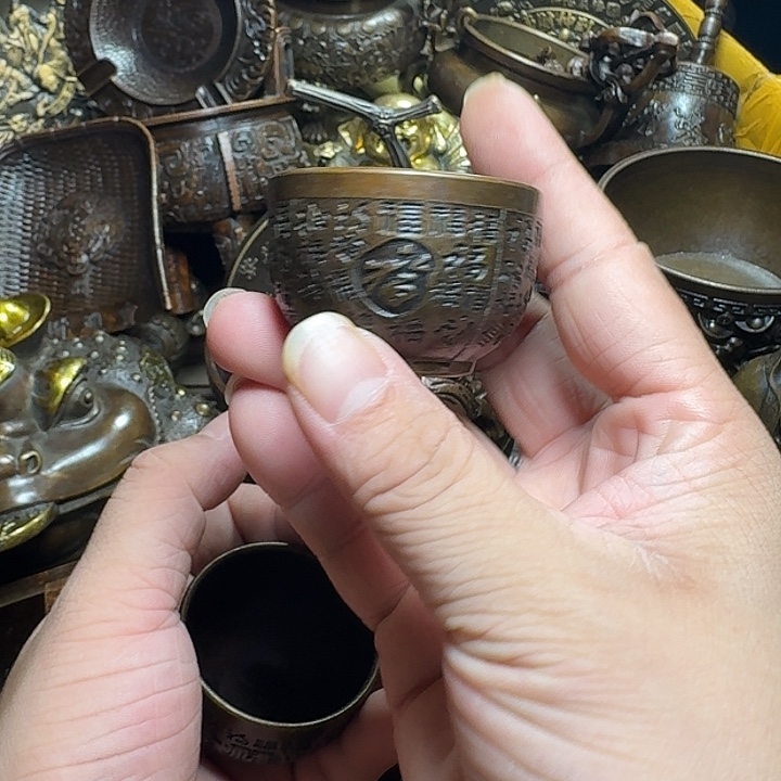 铜器摆件收收藏藏