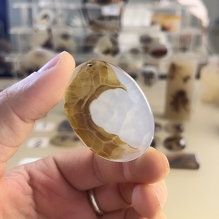 玛瑙/玉髓吊坠(不含链)未镶嵌