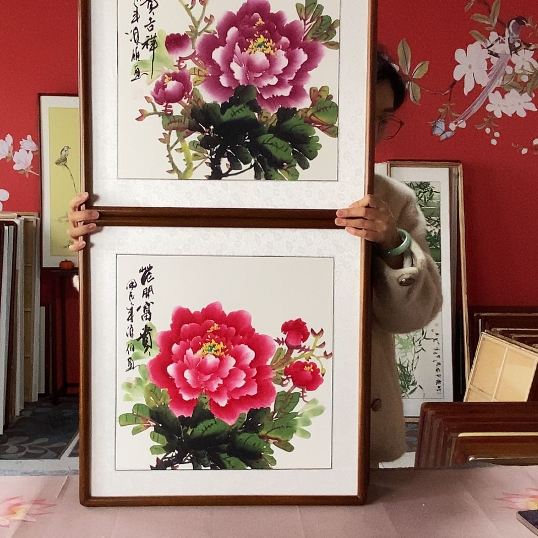 国画带框52✖️52带框包邮