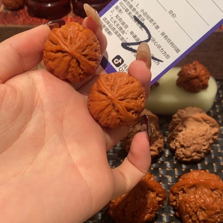 文玩核桃吊坠橙*?小南瓜