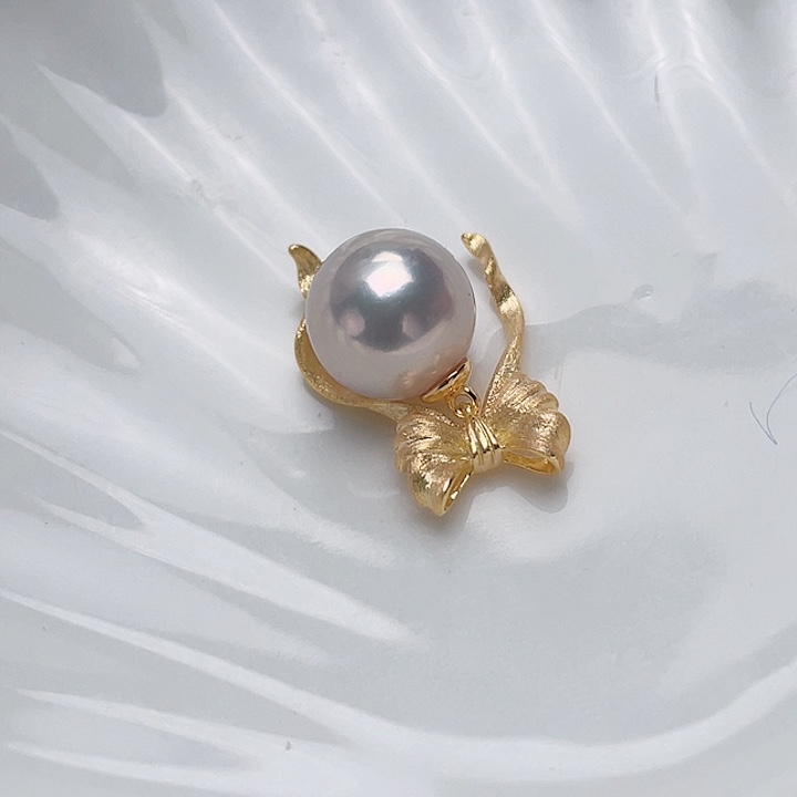 淡水珍珠颈饰银S925镶嵌