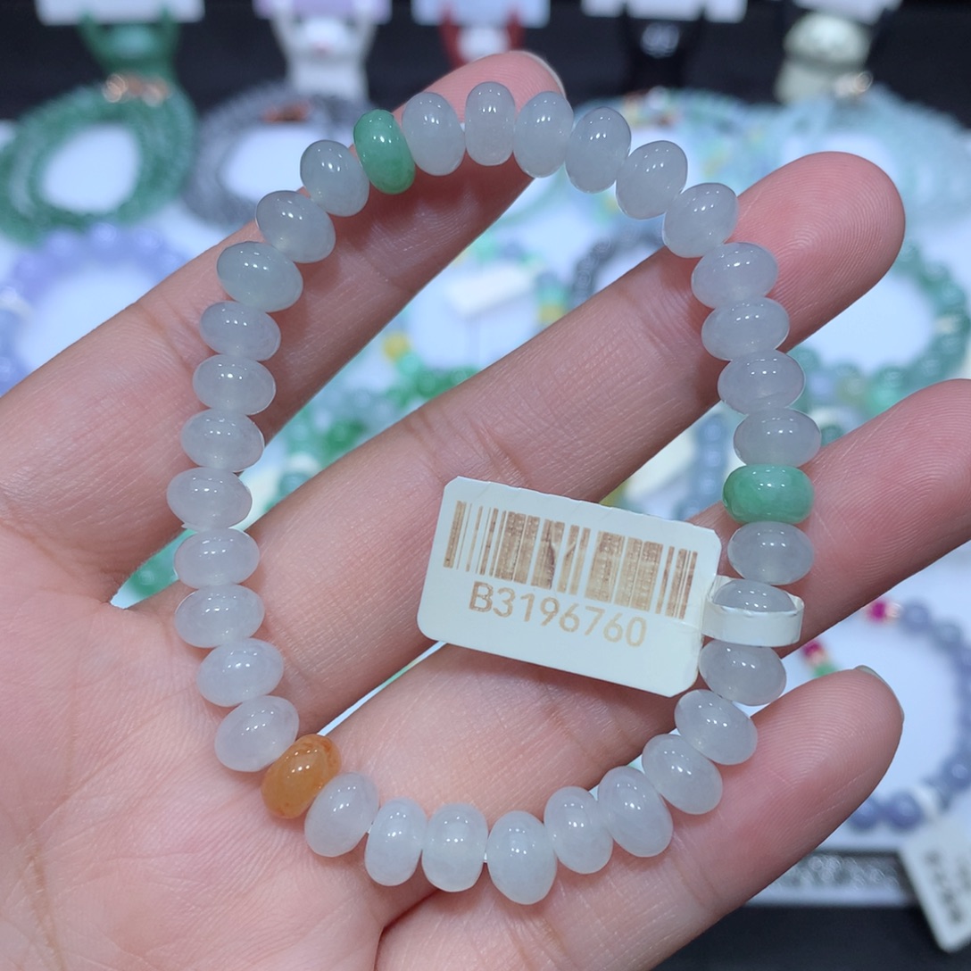 翡翠未镶嵌手串天然