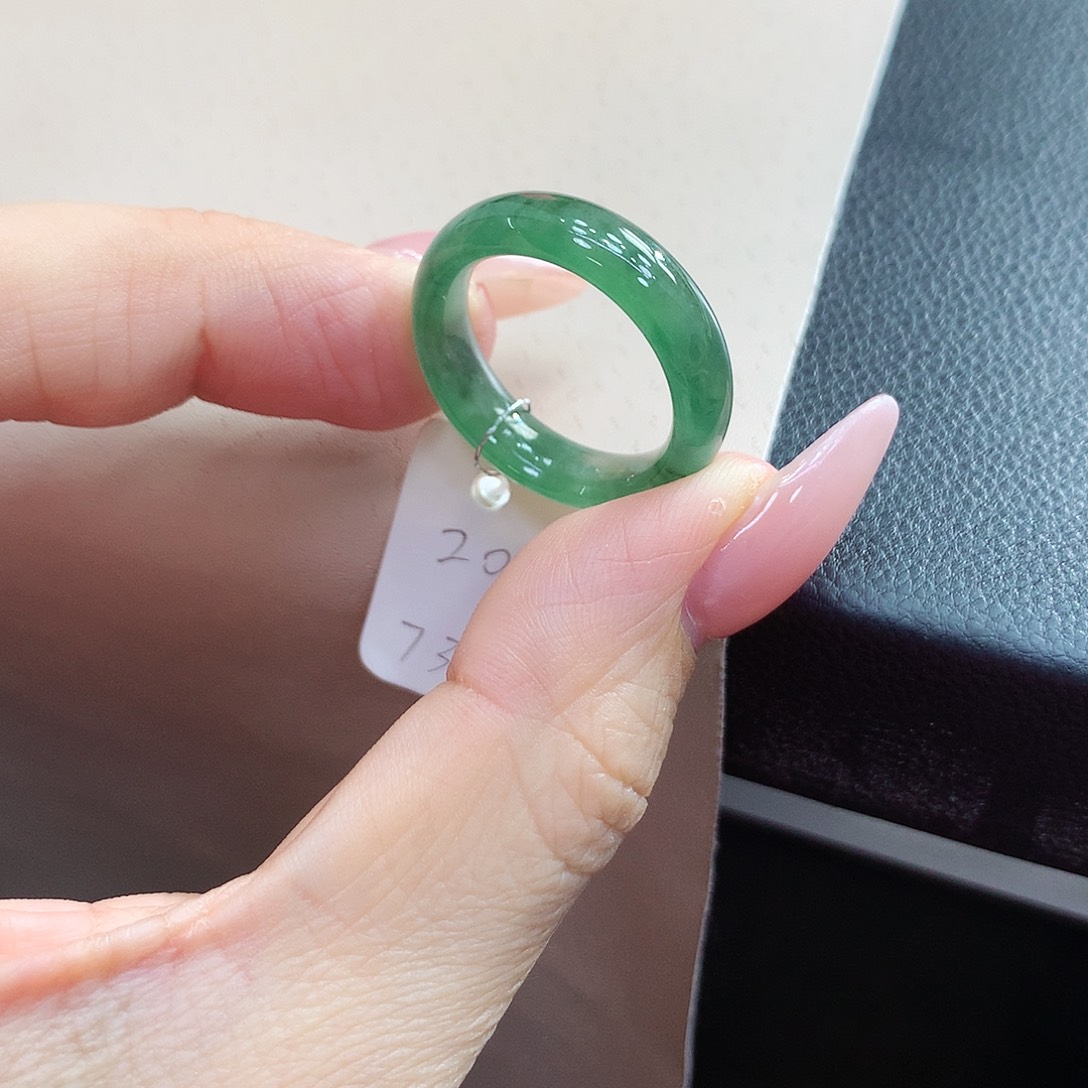 未镶嵌戒指翡翠20号