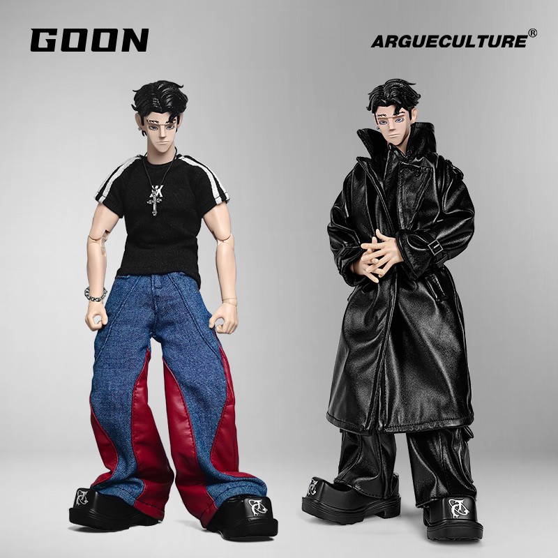 ArguE×GOON联名1/6潮流人偶手办兵人关节可动男友礼物收藏套装