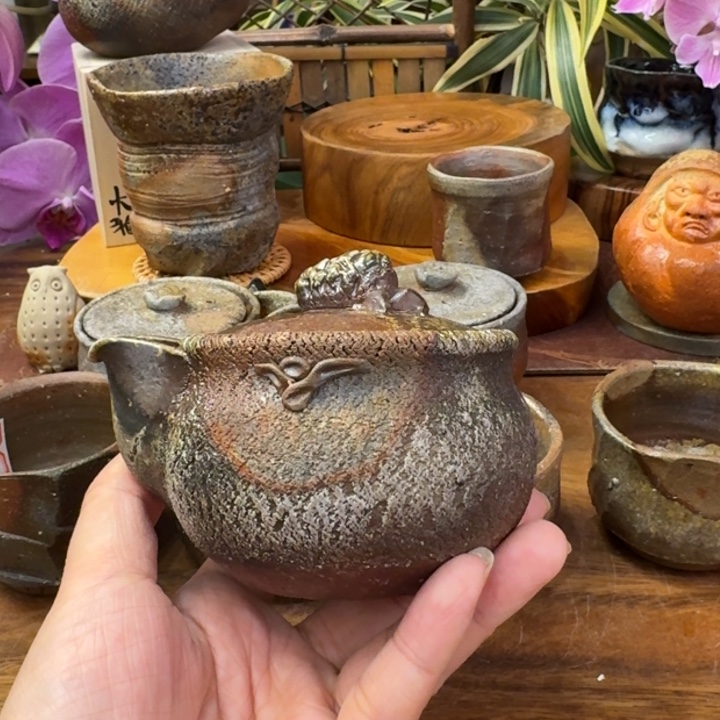 十****岩本哲也备前烧宝瓶福利一口价