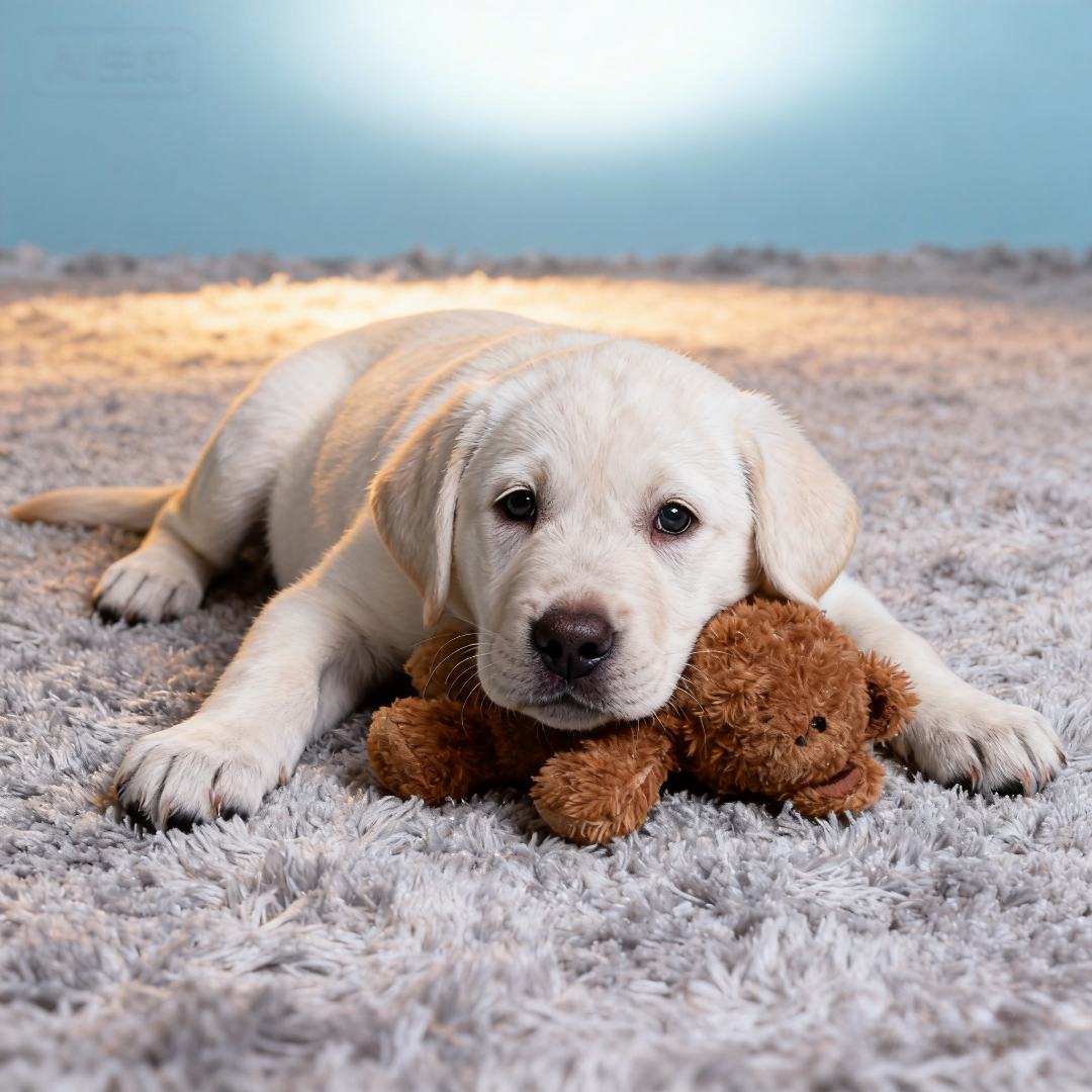 咦拉布拉多幼犬巡回犬黑色活体大型犬家养不掉毛看家真狗白色健康