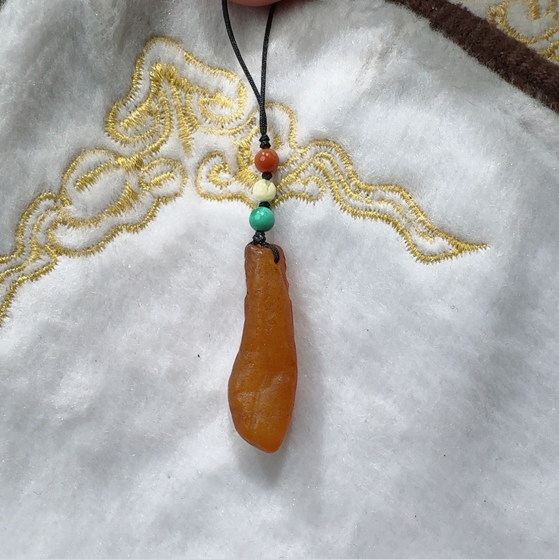 蜜蜡颈饰未镶嵌蜜蜡